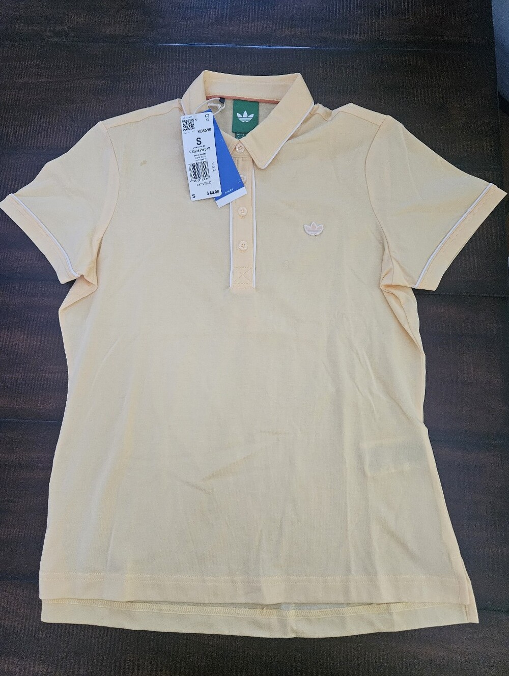NWT Originals Adidas Solid Polo - Picture 7 of 10